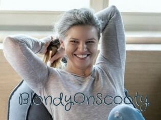 BlondyOnScooty
