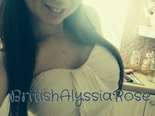 BritishAlyssiaRose Sexcam Livesex
