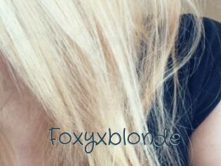 Foxyxblonde