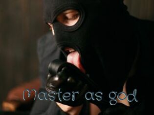 Master_as_god